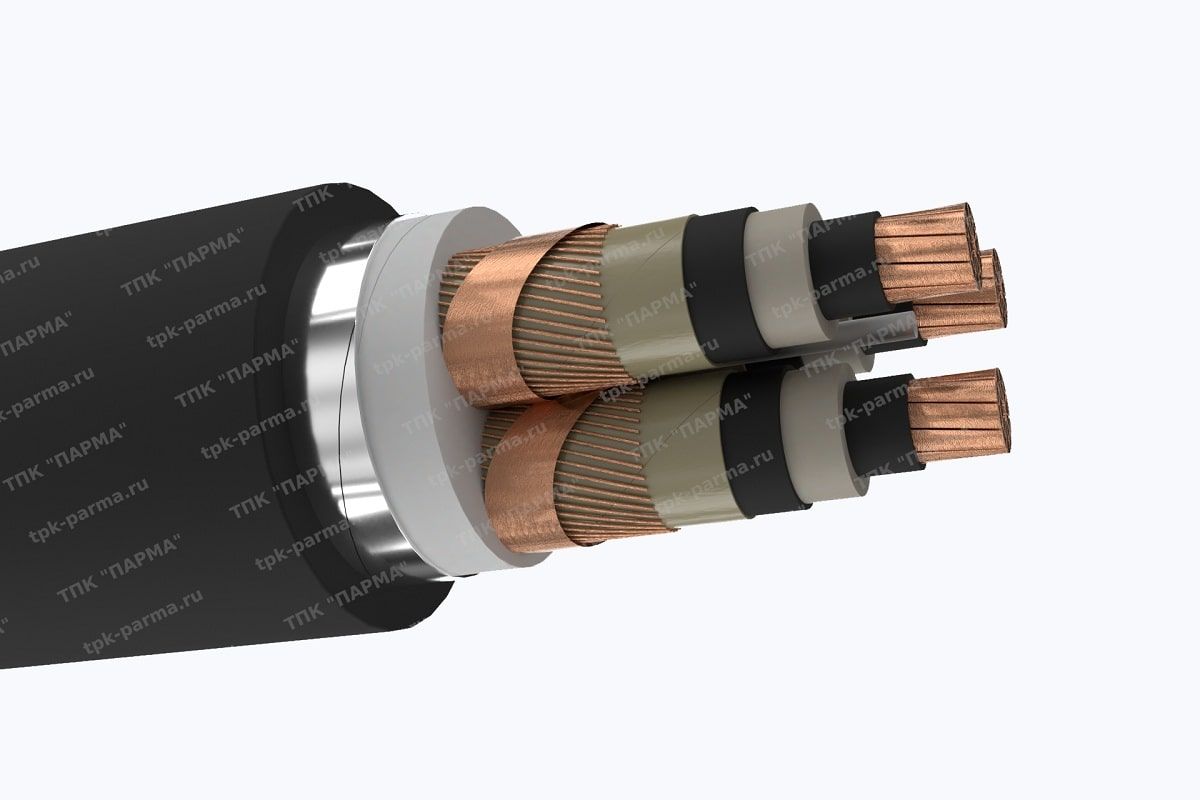 Кабель ПвБВнг(B)-LS 3х240/70 - 10кВ